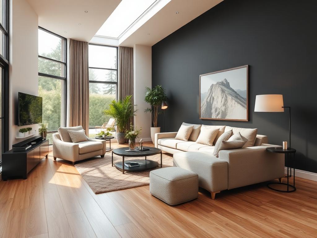 Intérieur lumineux d'un bien géré par Ma Demeure Home